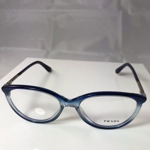 NEW blue Prada eyeglasses